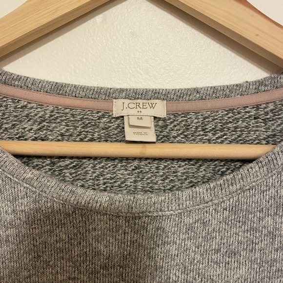 J Crew Gray Size M Sweatshirt - Picture 2 of 5